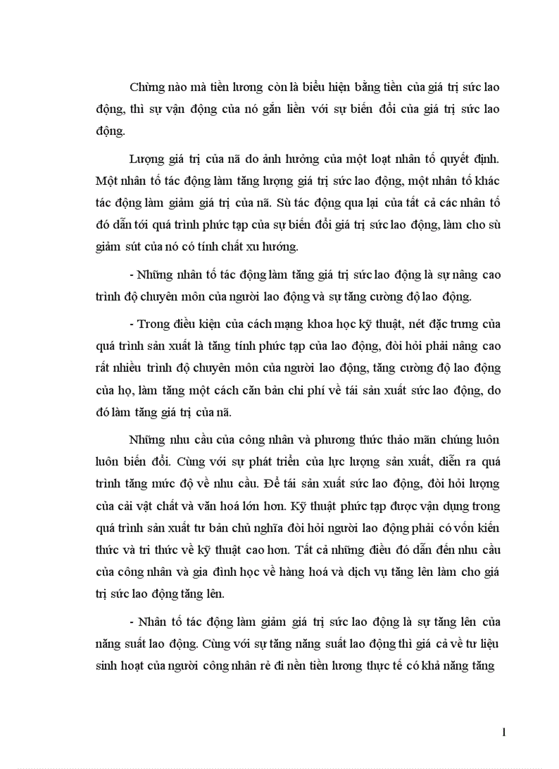 image for page Lý luận tiền lương của C Mác trong chủ nghĩa tư bản của Mác