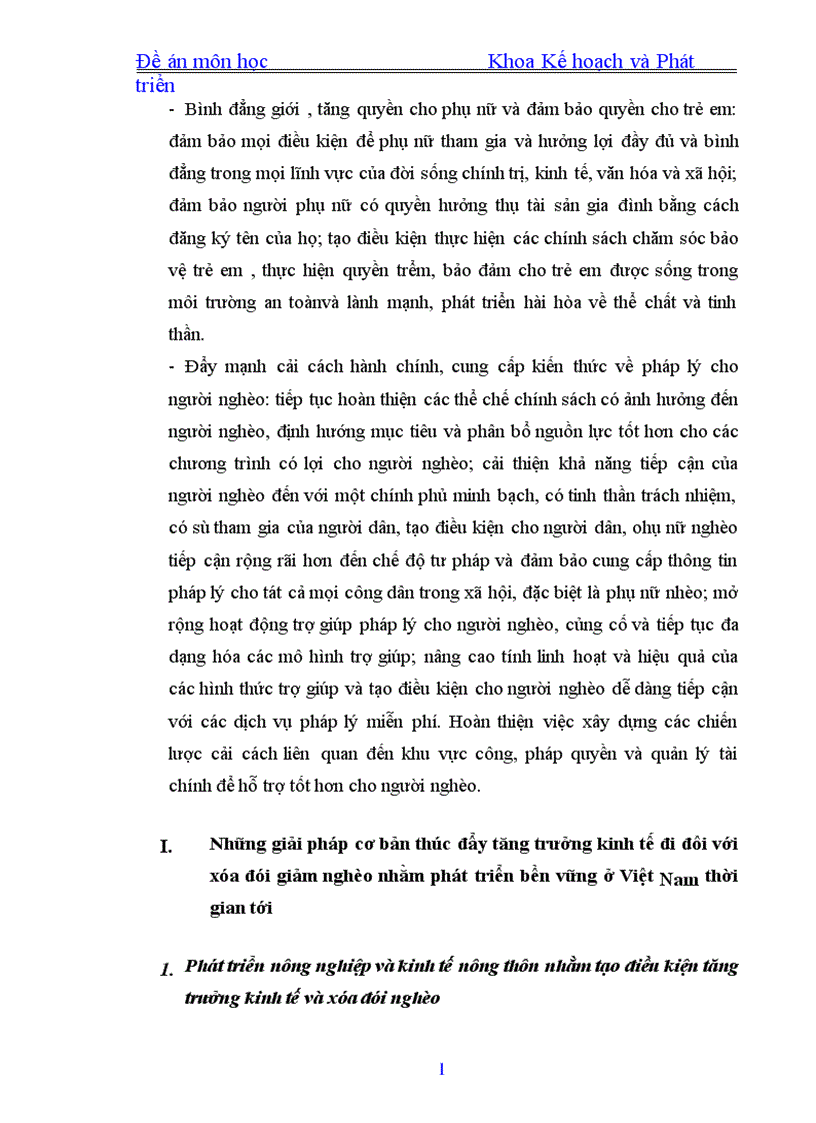 image for page Những giải pháp cơ bản nhằm tăng trưởng kinh tế và xóa đói giảm nghèo ở Việt Nam