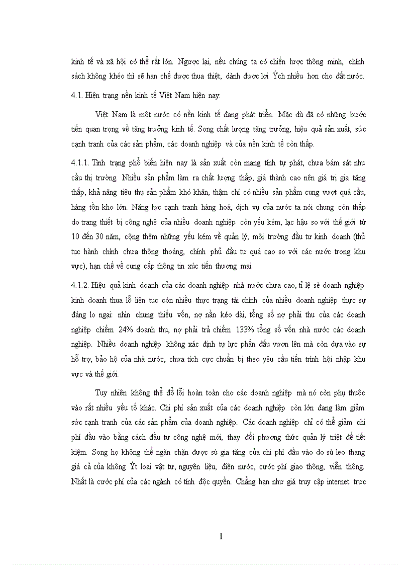image for page Nền kinh tế hàng hoá nước ta trong quá trình hội nhập kinh tế quốc tế 1