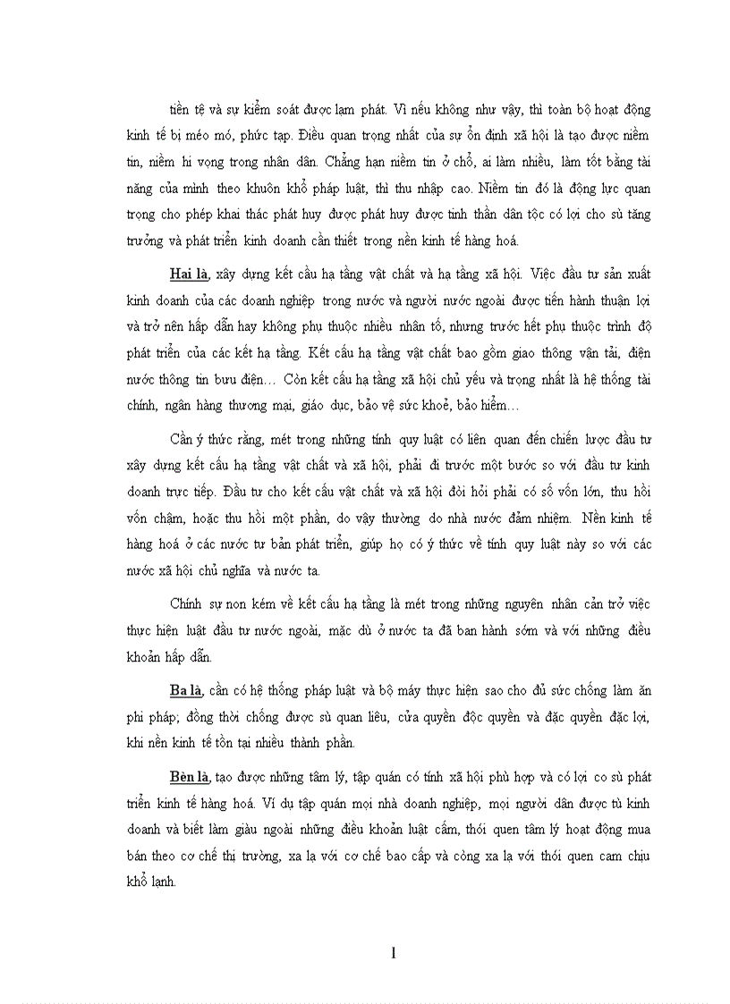 image for page Nền kinh tế hàng hoá nước ta trong quá trình hội nhập kinh tế quốc tế 1