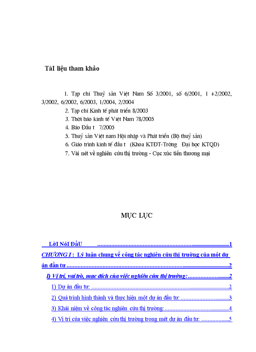 image for page Nâng cao công tác nghiên cứu thị trường trong quá trình lập dự án đầu tư thuộc lĩnh vực thuỷ sản tại Việt Nam hiện nay 1