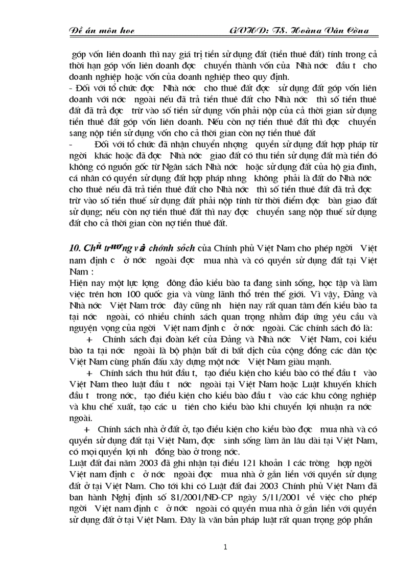 image for page Chế độ pháp lý đối với đất cho các tổ chức cá nhân nước ngoài thuê để sử dụng ở Việt Nam