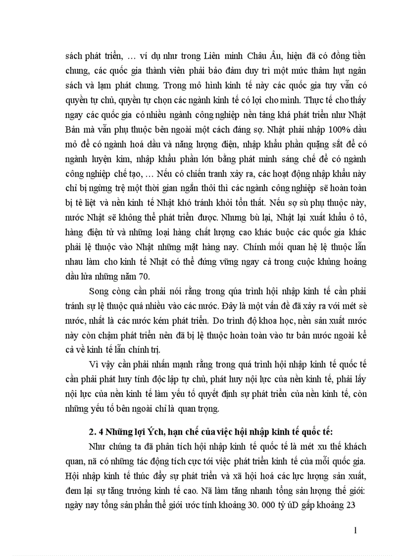image for page Mối quan hệ biện chứng giữa hội nhập kinh tế với xây dựng nền kinh tế độc lập tự chủ