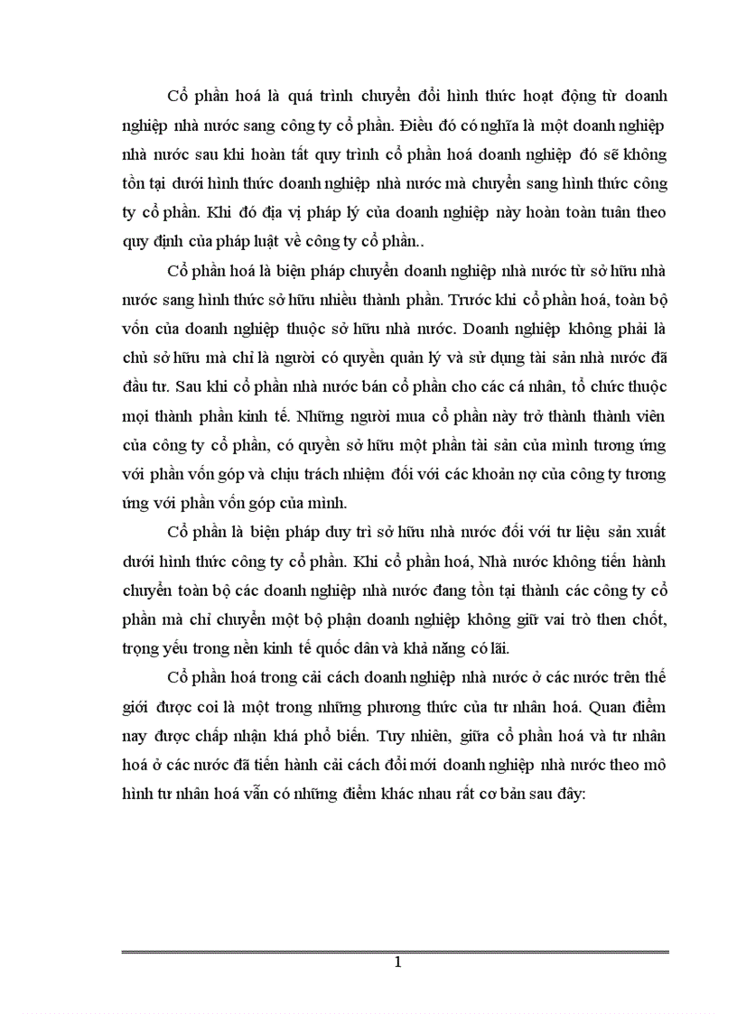 image for page Xác định giá trị doanh nghiệp trong quá trình cổ phần hoá