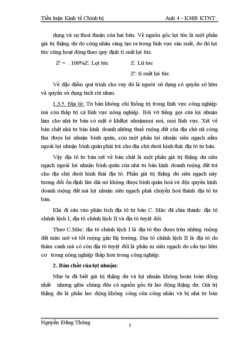 image for page Nguồn gốc bản chất của lợi nhuận trong nền kinh tế thị trường 1