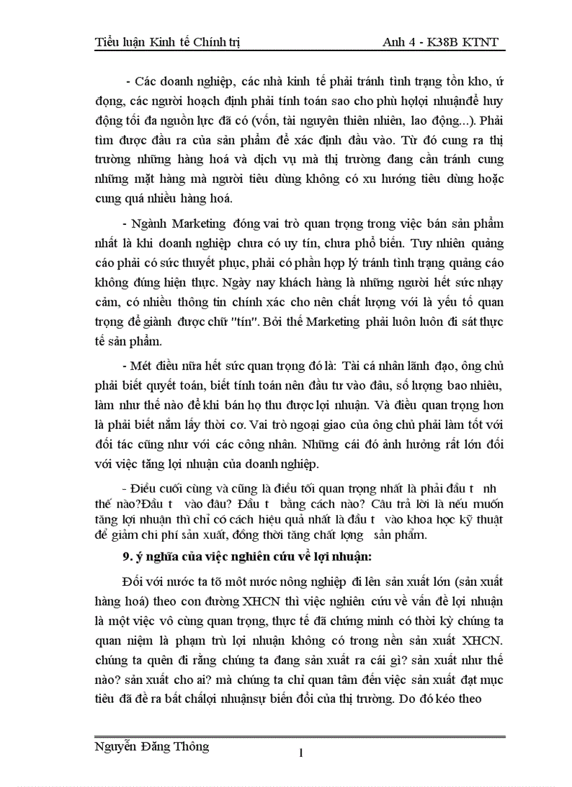 image for page Nguồn gốc bản chất của lợi nhuận trong nền kinh tế thị trường 1