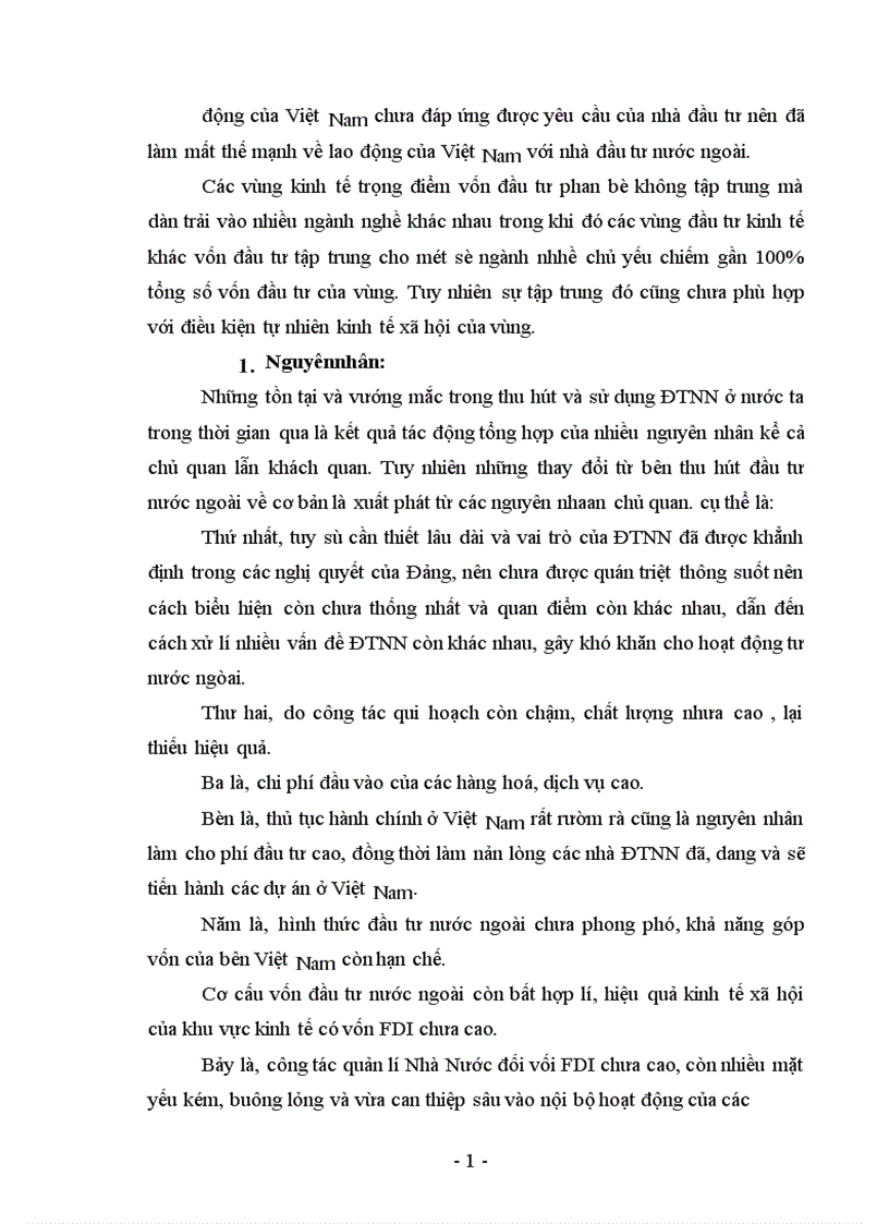 image for page Thực trạng và giải pháp để huy động và sử dụng có hiệu quả nguồn đầu tư của nước ngoài vào nước ta 1