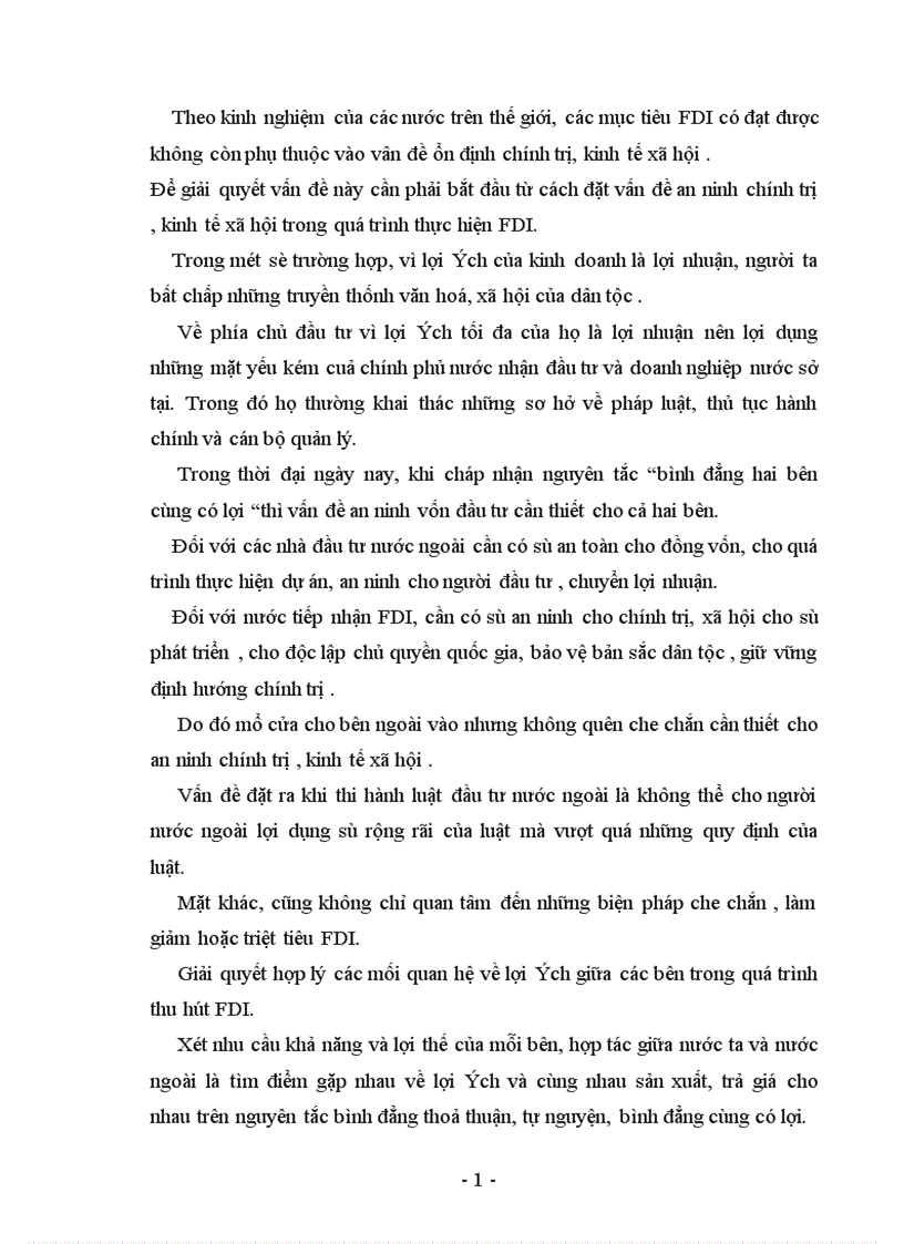 image for page Thực trạng và giải pháp để huy động và sử dụng có hiệu quả nguồn đầu tư của nước ngoài vào nước ta 1