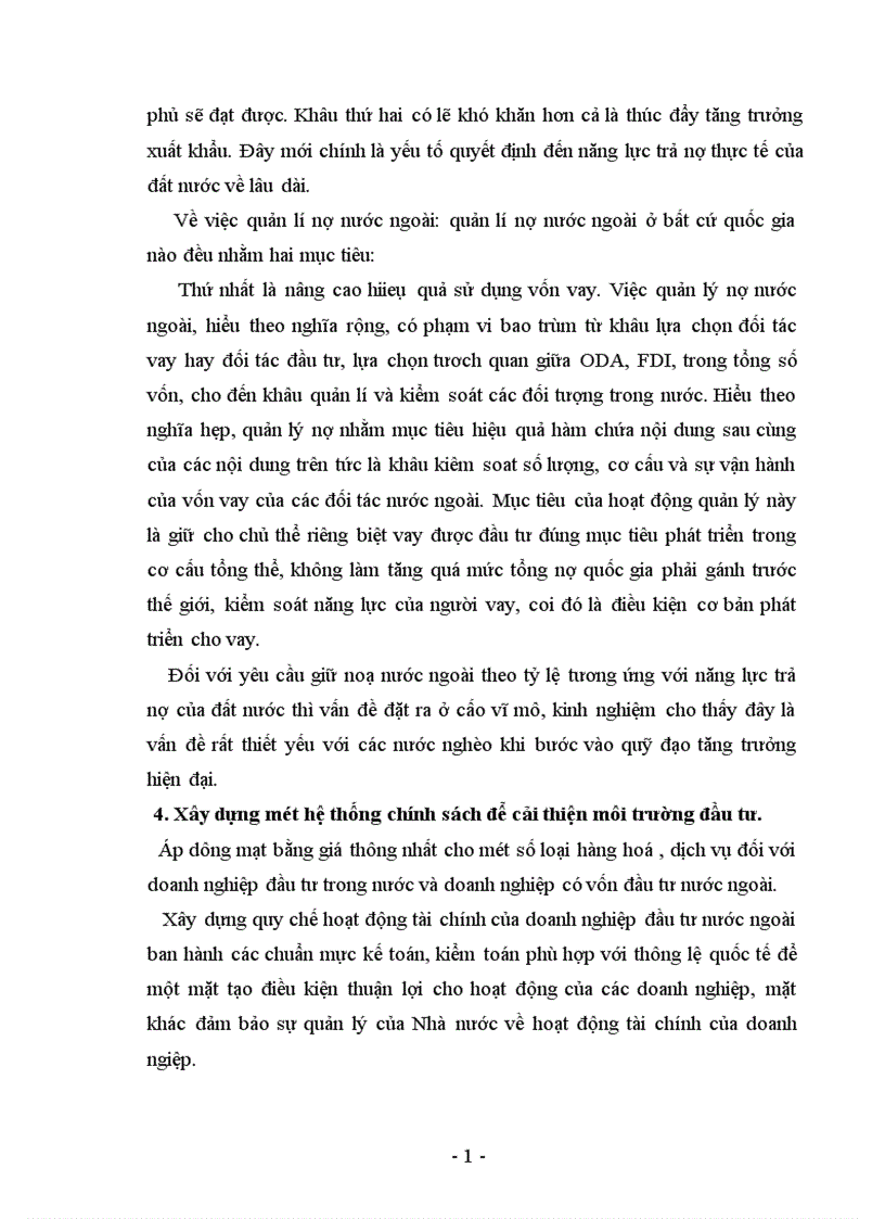 image for page Thực trạng và giải pháp để huy động và sử dụng có hiệu quả nguồn đầu tư của nước ngoài vào nước ta 1
