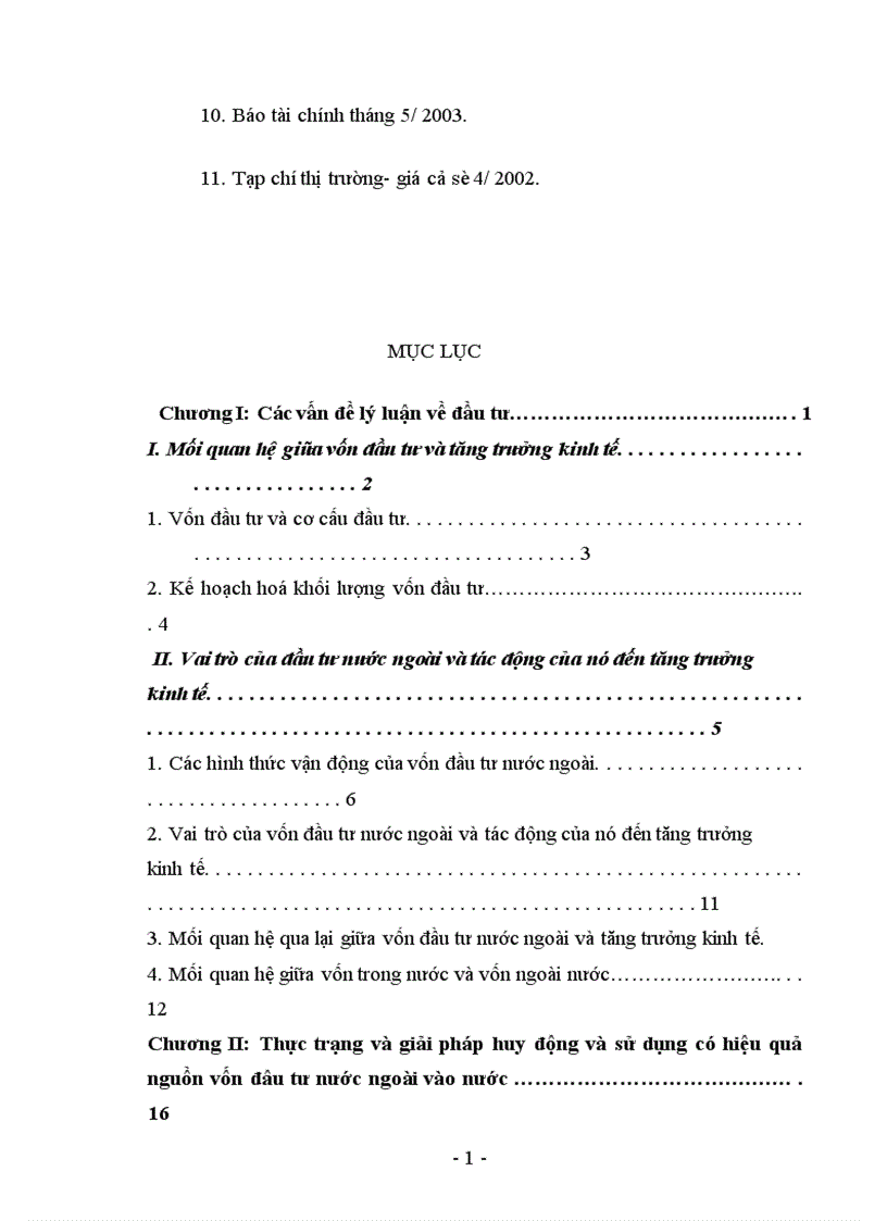 image for page Thực trạng và giải pháp để huy động và sử dụng có hiệu quả nguồn đầu tư của nước ngoài vào nước ta 1