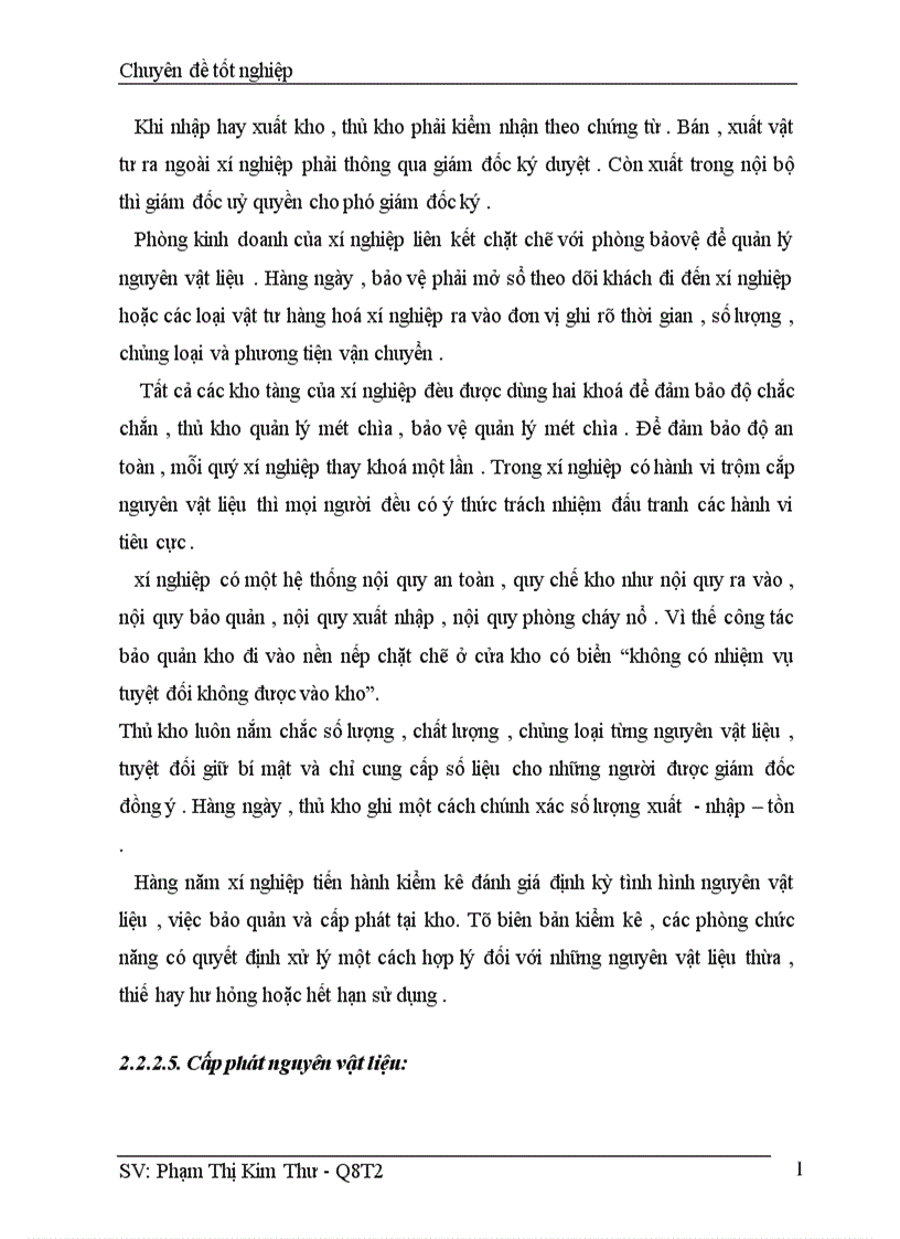 image for page Một số phương hướng và biện pháp cơ bản nhằm tăng cường công tác quản lý nguyên vật liệu trong doanh nghiệp 1