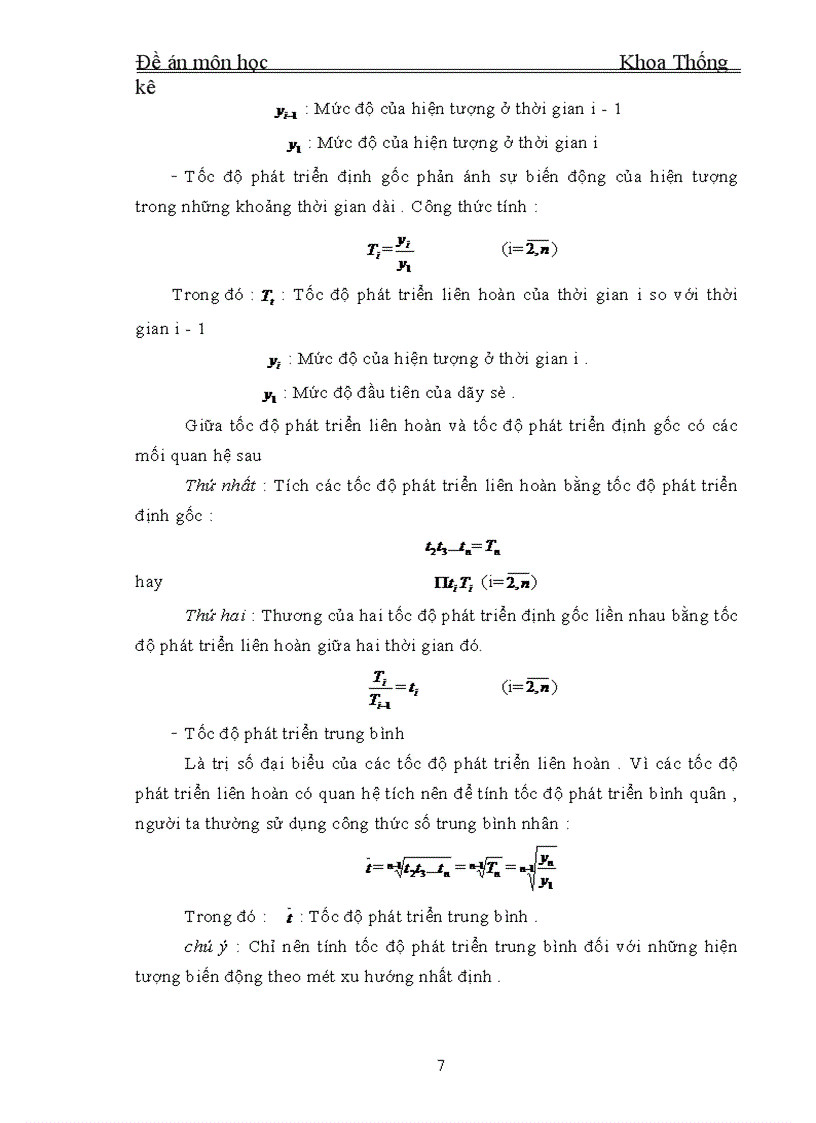 image for page Phương pháp dãy số thời gian và vận dụng phân tích biến động giá trị sản xuất nông nghiệp Việt Nam thời kỳ 1990 2004 và dự đoán đến năm 2010 1