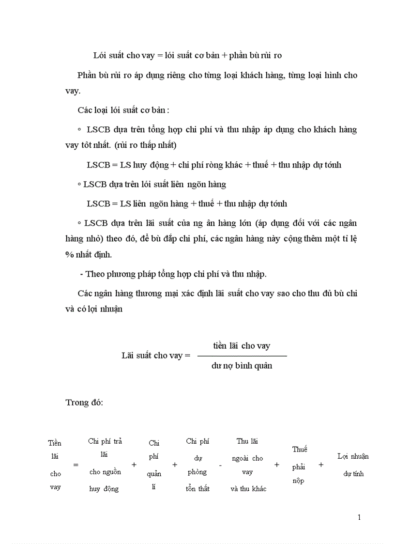 image for page lãi suất và tự do hoá lãi suất ở Việt Nam 1