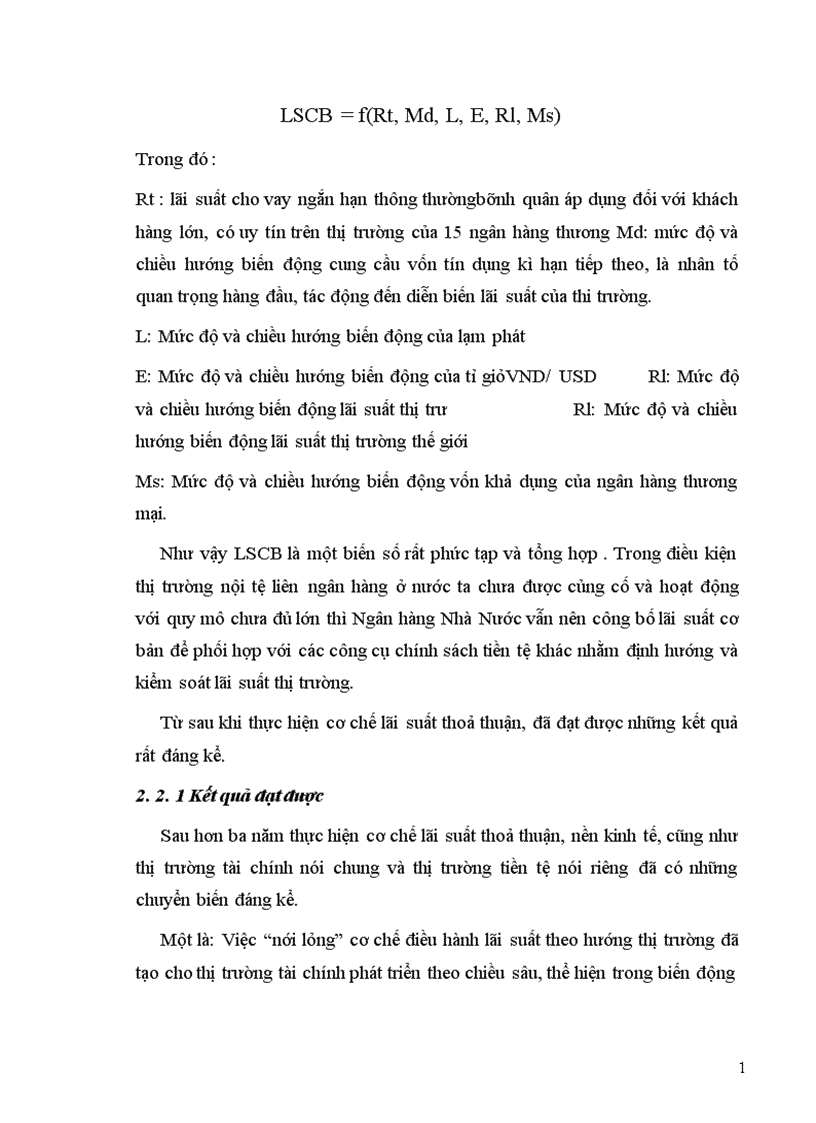 image for page lãi suất và tự do hoá lãi suất ở Việt Nam 1