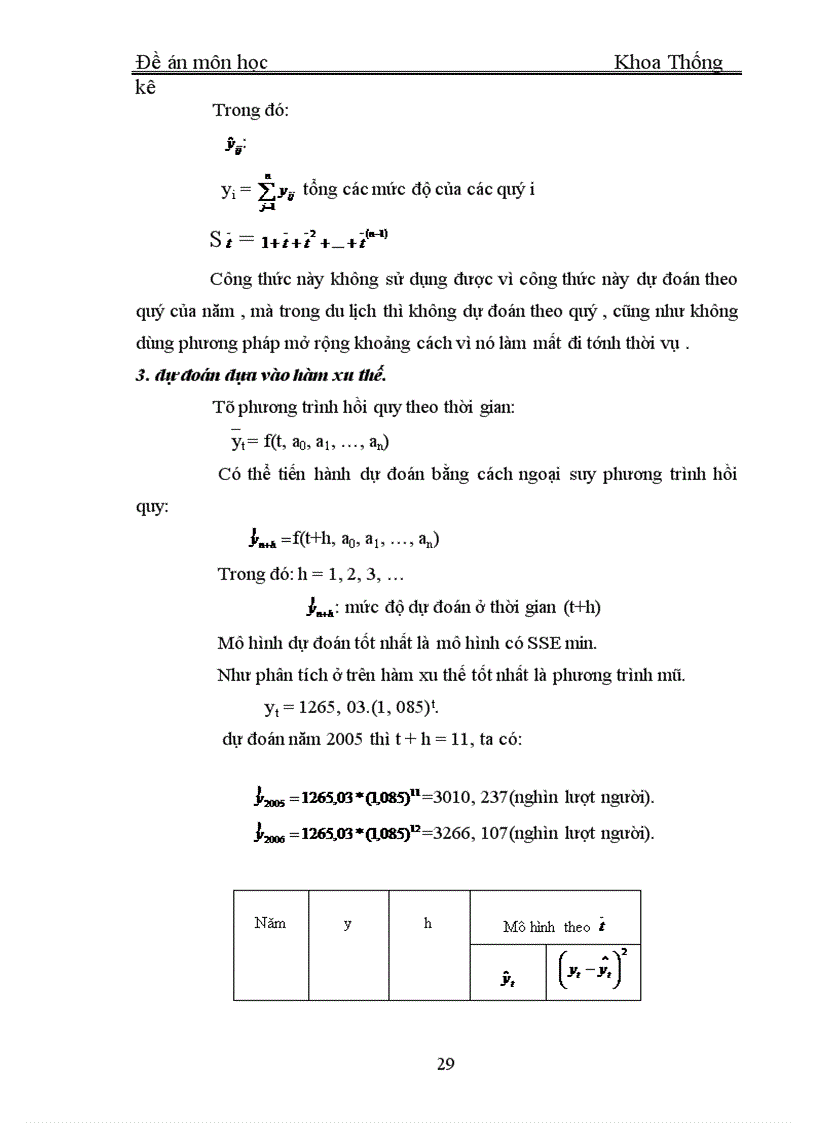 image for page sử dụng phương pháp dãy số thời gian để phân tích xu hướng biến động số lượt khách du lịch quốc tế đến Việt nam thời kì 1995 2004 và dự đoán cho năm 2005 và 2006