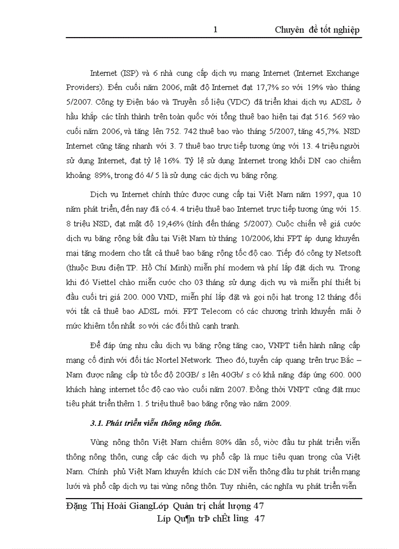 image for page Nâng cao chất lượng dịch vụ nhằm tăng cường khả năng cạnh tranh của Công ty thông tin viễn thông điện lực