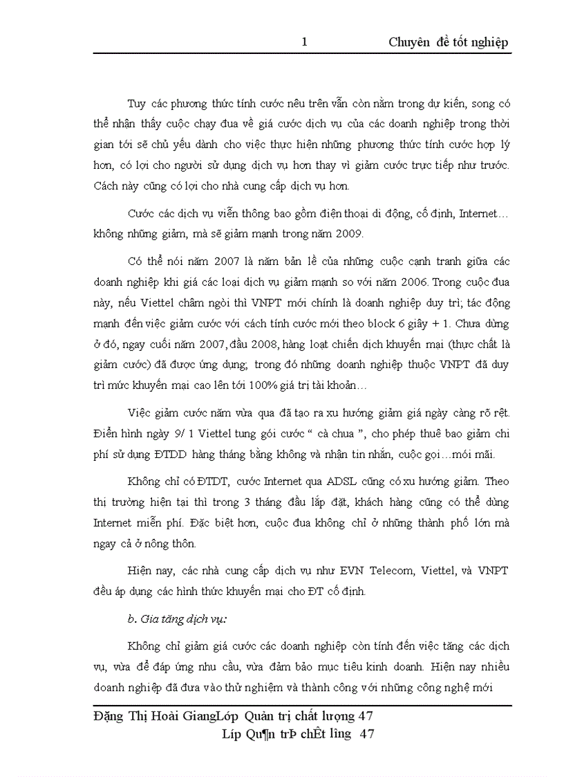 image for page Nâng cao chất lượng dịch vụ nhằm tăng cường khả năng cạnh tranh của Công ty thông tin viễn thông điện lực