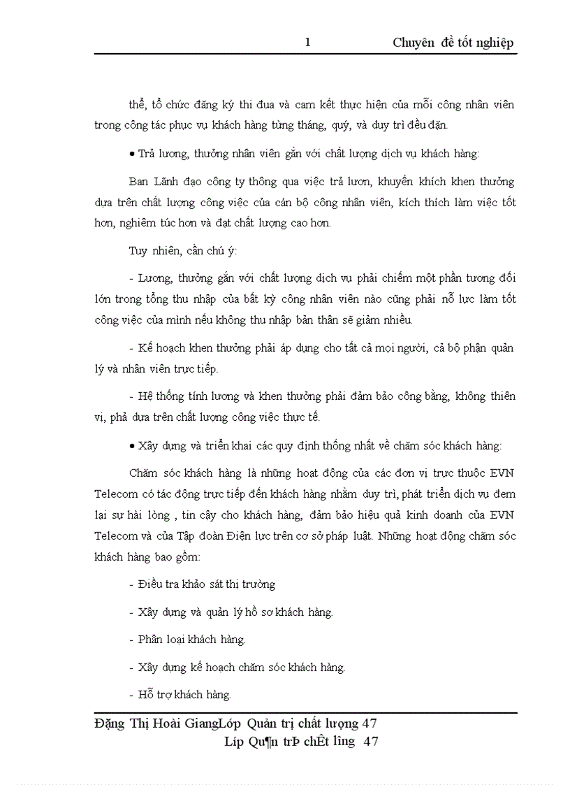 image for page Nâng cao chất lượng dịch vụ nhằm tăng cường khả năng cạnh tranh của Công ty thông tin viễn thông điện lực