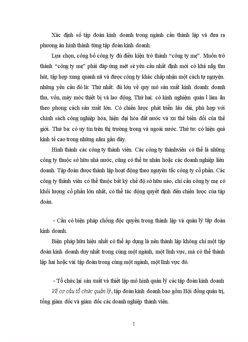 image for page Tính tất yếu khách quan và con đường hình thành công ty mẹ công ty con ở Việt Nam 1