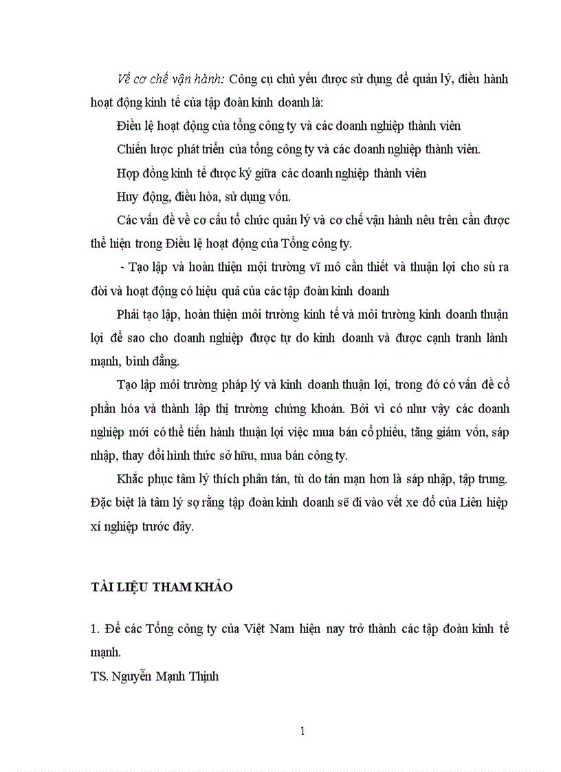 image for page Tính tất yếu khách quan và con đường hình thành công ty mẹ công ty con ở Việt Nam 1