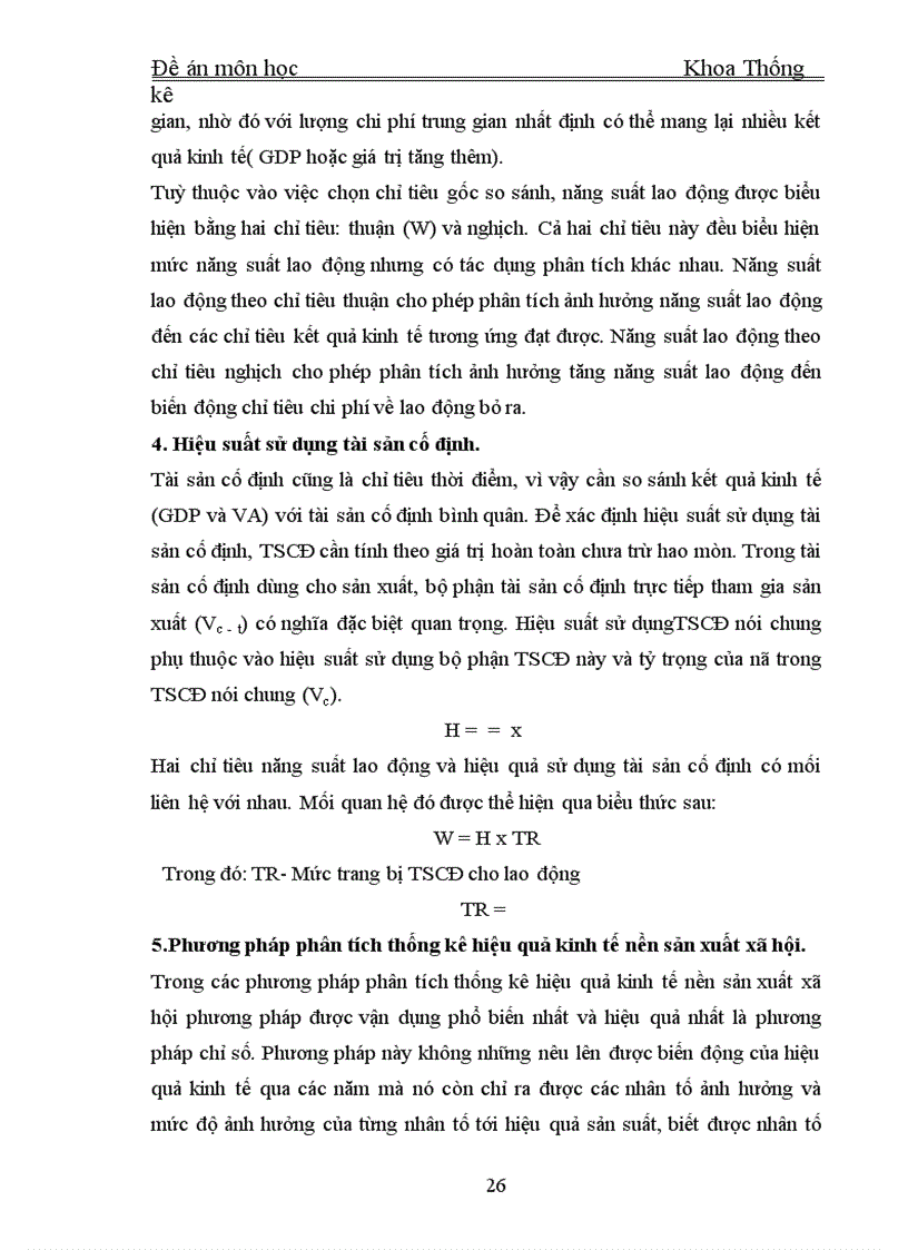 image for page Phương pháp chỉ số vận dụng phương pháp chỉ số trong phân tích ảnh hưởng của một số nhân tố đến biến động hiệu quả kinh tế nền sản xuất xã hội