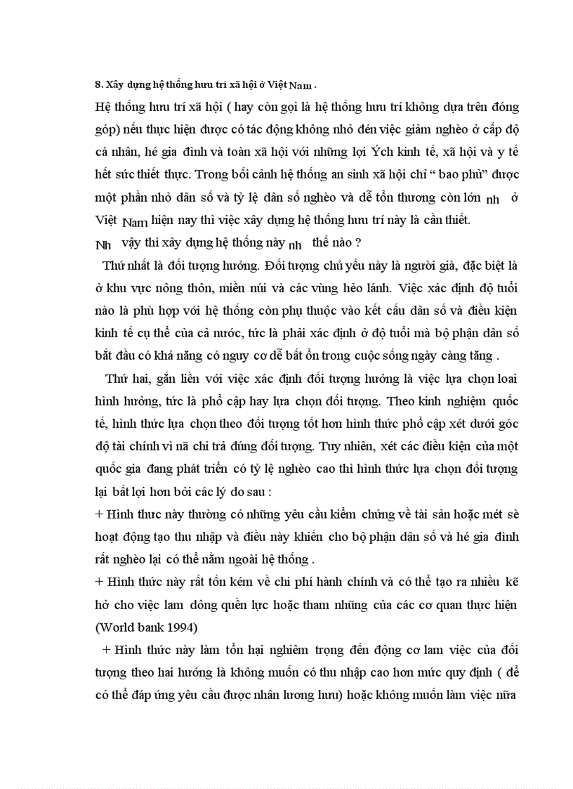 image for page Thực trạng bảo hiểm hưu trí ở Việt Nam trong giai đoạn hiện nay 1