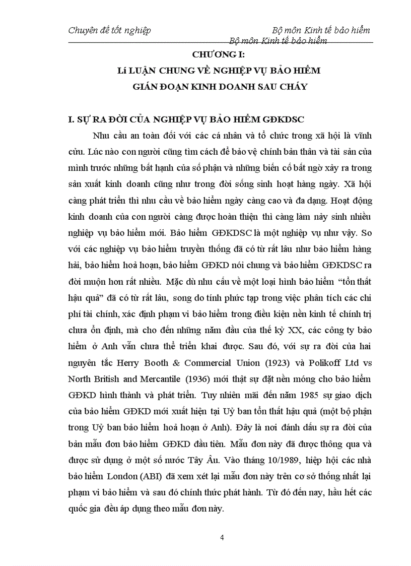 image for page Tình hình triển khai nghiệp vụ bảo hiểm giai đoạn kinh doanh sau cháy tại công ty Bảo Việt Hà Nội 1
