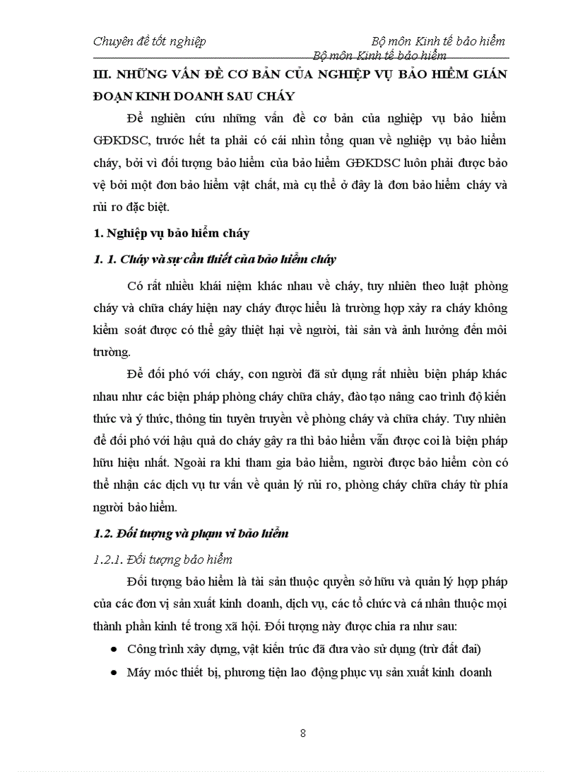 image for page Tình hình triển khai nghiệp vụ bảo hiểm giai đoạn kinh doanh sau cháy tại công ty Bảo Việt Hà Nội 1