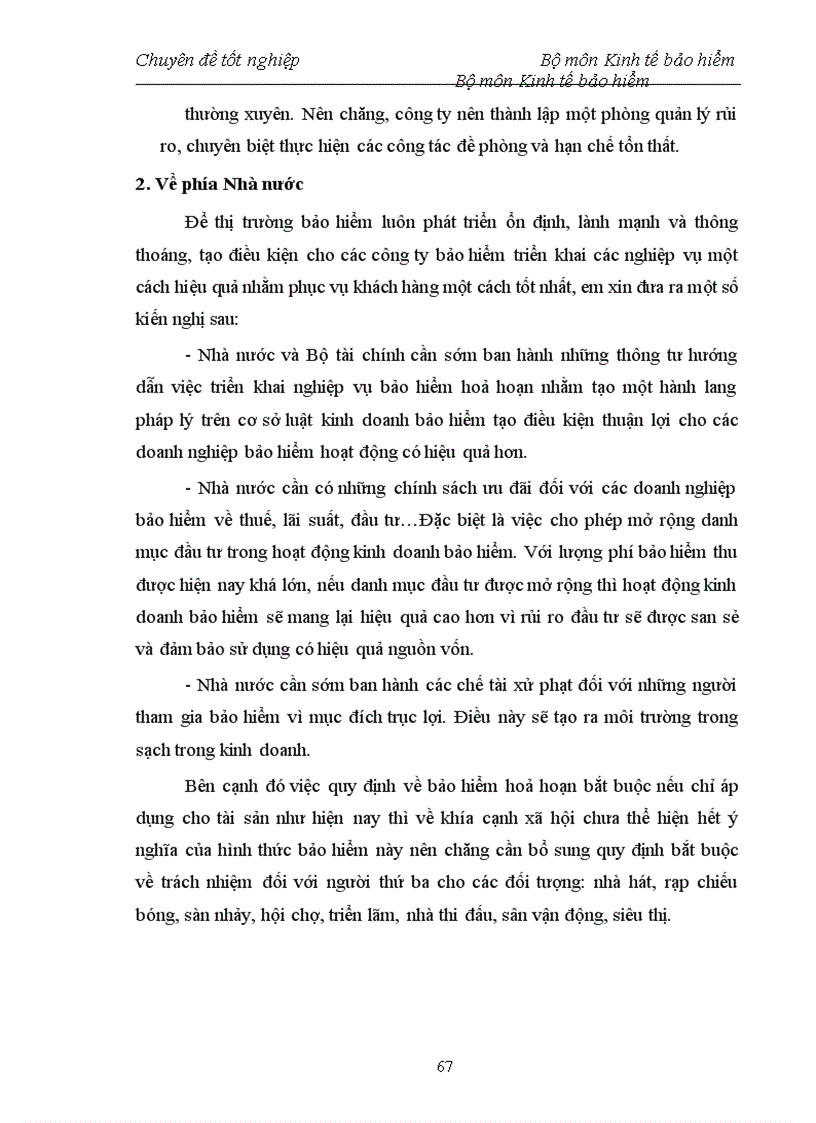 image for page Tình hình triển khai nghiệp vụ bảo hiểm giai đoạn kinh doanh sau cháy tại công ty Bảo Việt Hà Nội 1