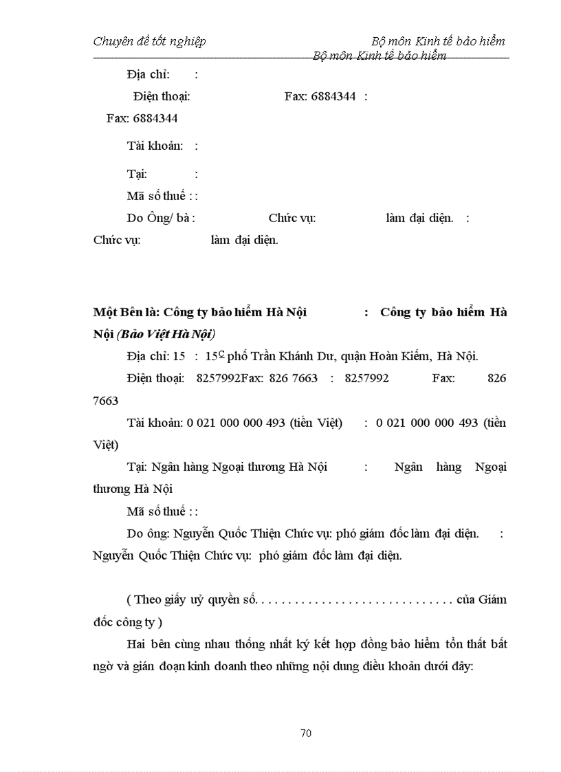 image for page Tình hình triển khai nghiệp vụ bảo hiểm giai đoạn kinh doanh sau cháy tại công ty Bảo Việt Hà Nội 1