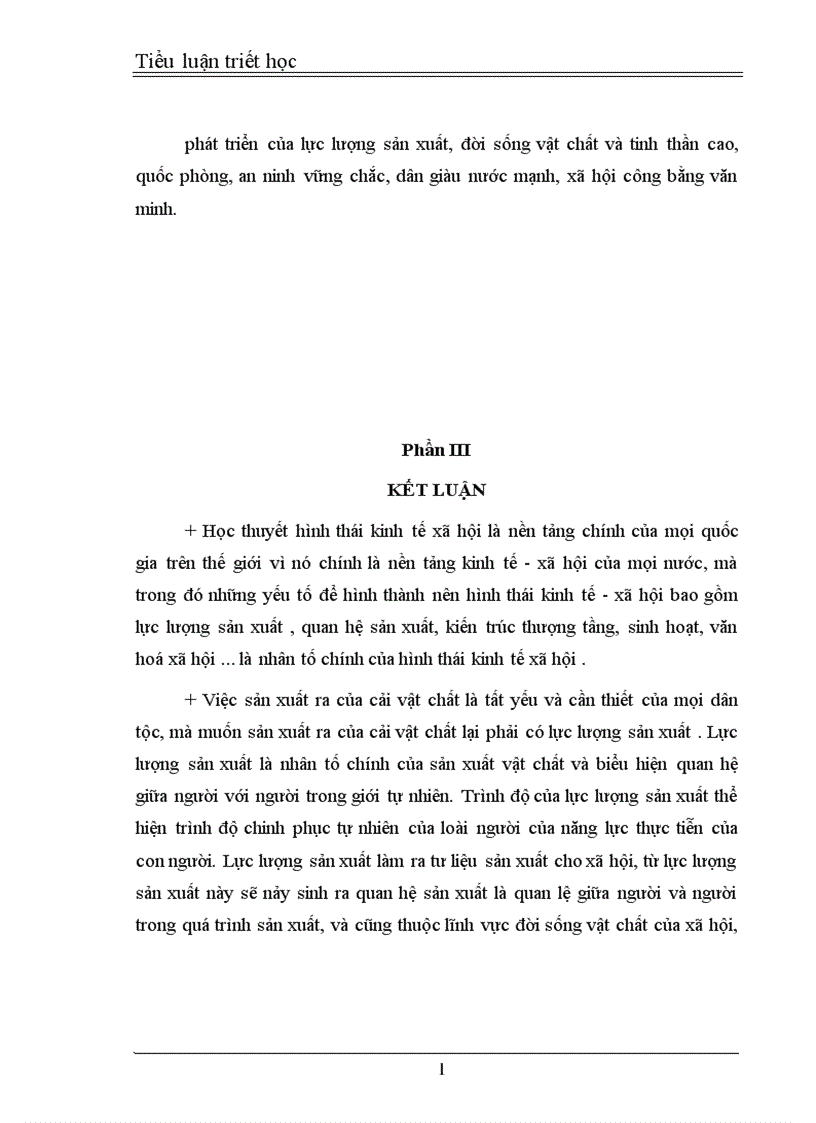 image for page Tiểu luận triết học 1