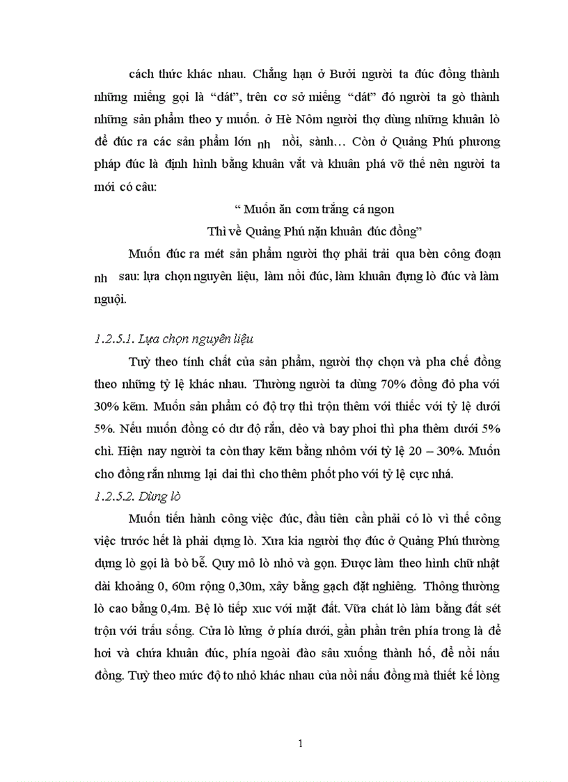 image for page Tác động của nghề đúc đồng đối với sự phát triển kinh tế xã hội của xã Quảng Phú Lương Tài Bắc Ninh