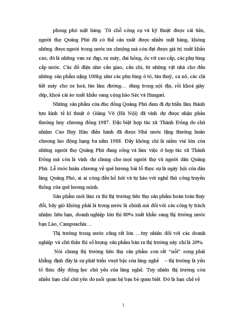 image for page Tác động của nghề đúc đồng đối với sự phát triển kinh tế xã hội của xã Quảng Phú Lương Tài Bắc Ninh