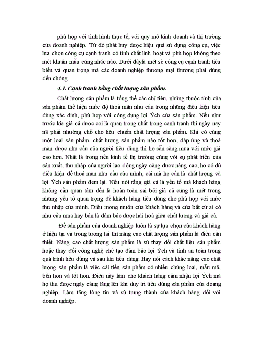 image for page Một số giải pháp nhằm nâng cao khả năng cạnh tranh của Công ty may Hồ Gươm
