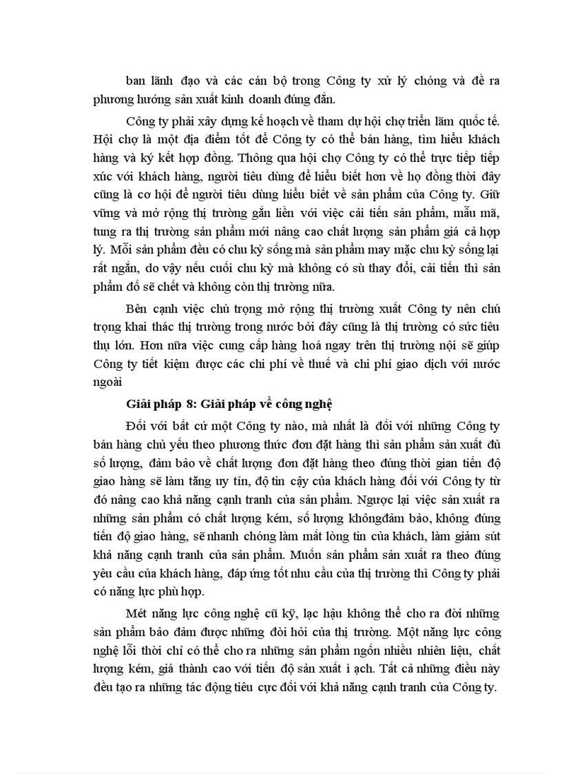 image for page Một số giải pháp nhằm nâng cao khả năng cạnh tranh của Công ty may Hồ Gươm