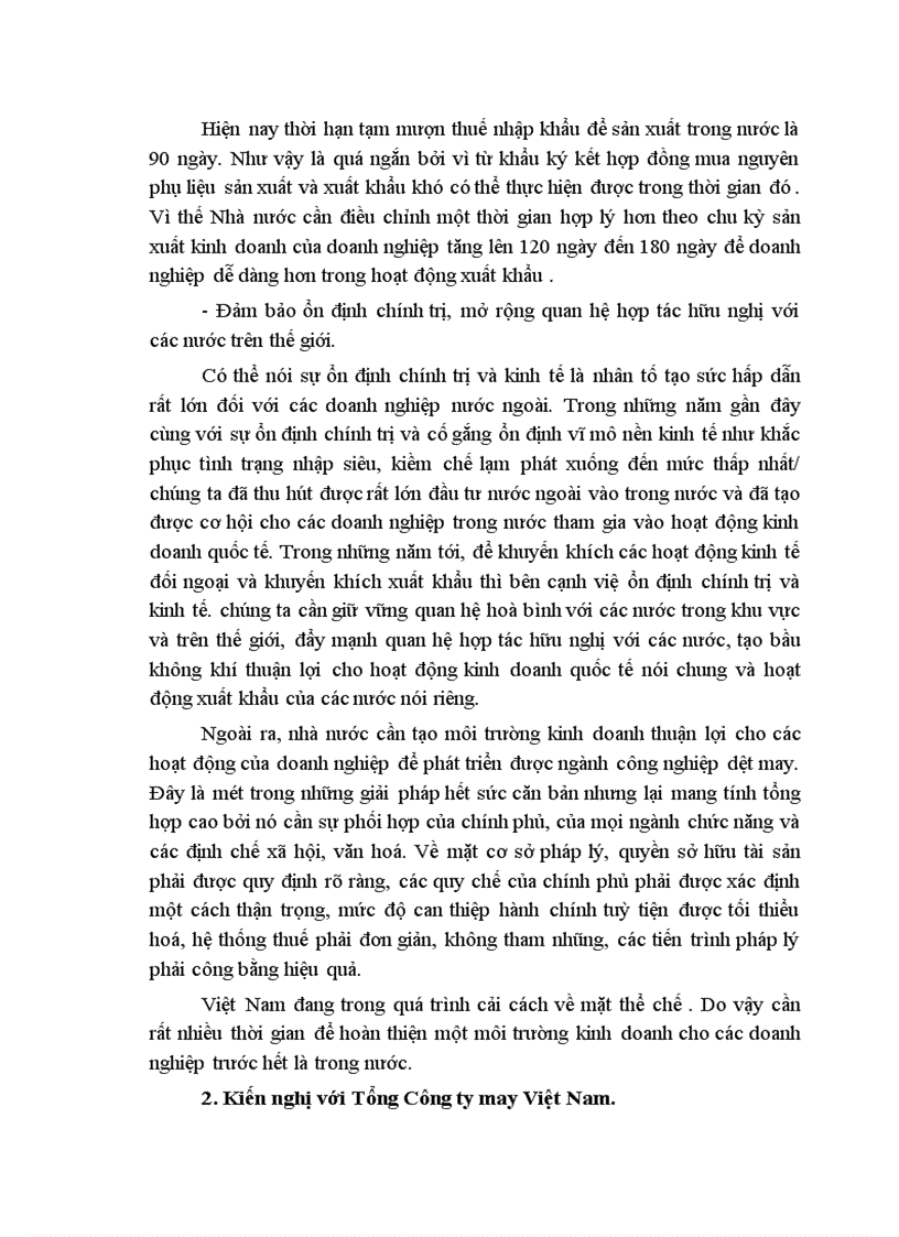 image for page Một số giải pháp nhằm nâng cao khả năng cạnh tranh của Công ty may Hồ Gươm