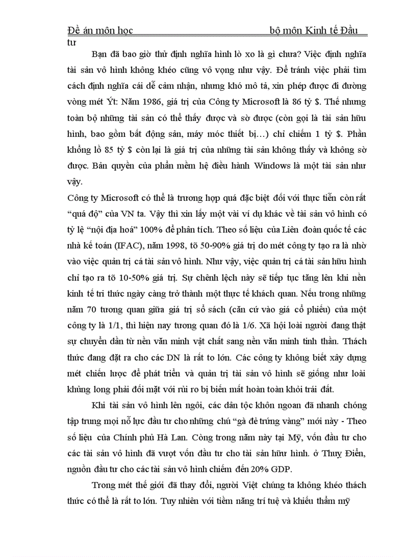 image for page Tình hình Đầu tư vào tài sản vô hình ở doanh nghiệp Việt Nam thực trạng giải pháp 1