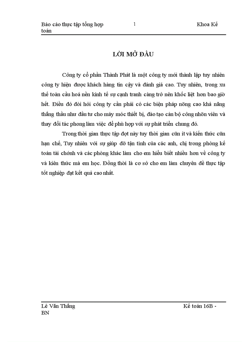 image for page Báo cáo thực tập tổng hợp của công ty cổ phần Thành Phát 1