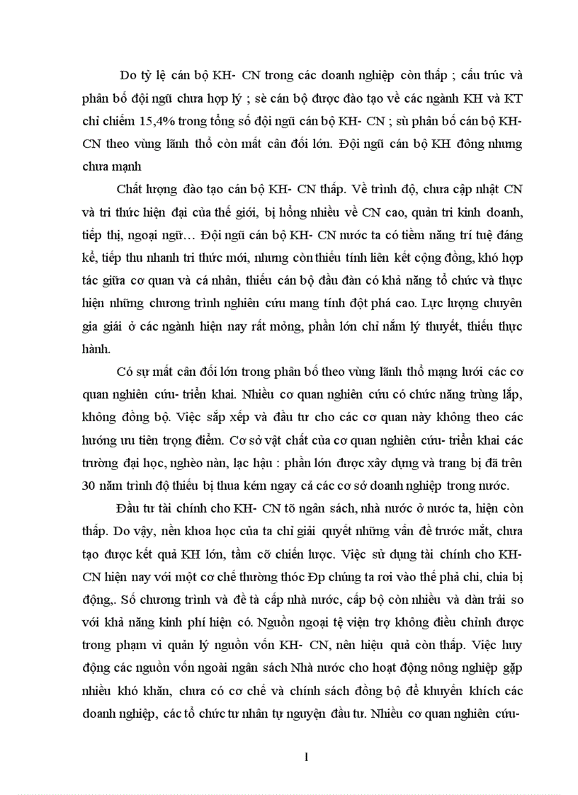 image for page Vai trò của khoa học công nghệ trong quá trình công nghiệp hoá hiện đại hoá ở nước ta 1