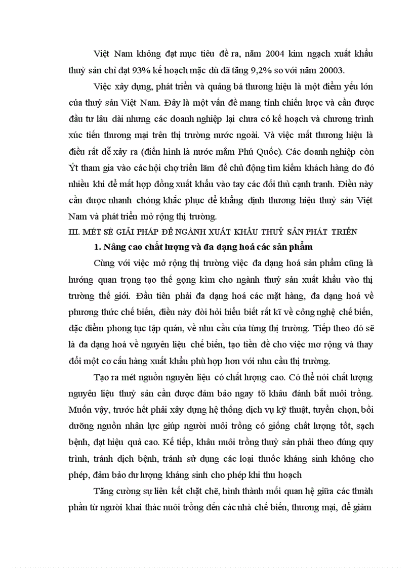 image for page Xuất khẩu thuỷ sản ở việt nam