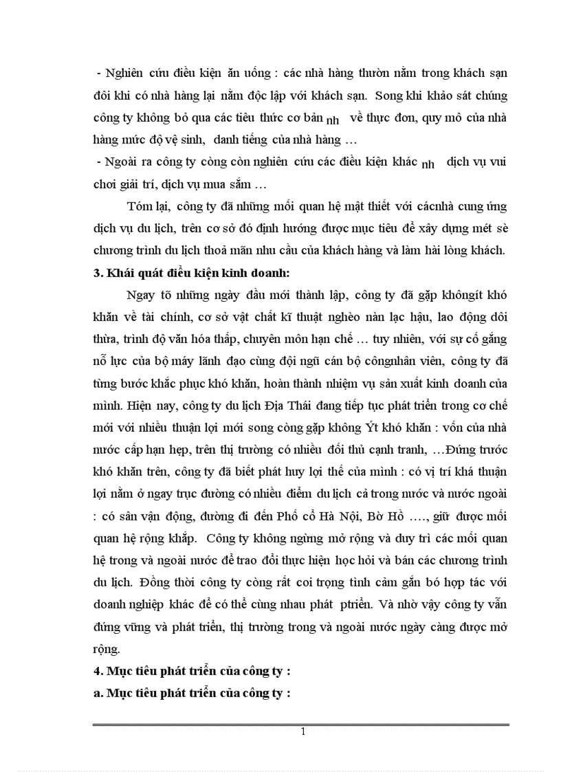 image for page Báo cáo thực tập tại công ty cổ phần du lịch dịch vụ và thương mại địa thái