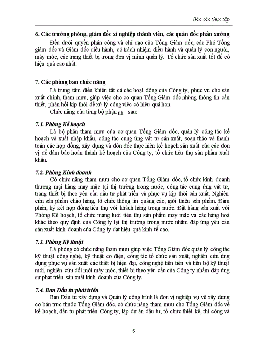 image for page Báo cáo thực tập tổng hợp của Tổng Công ty May 10 Việt Nam