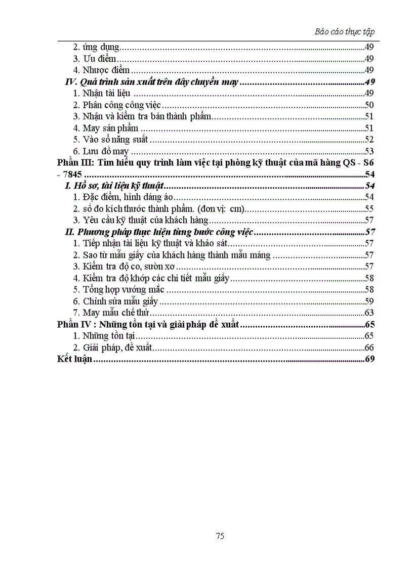 image for page Báo cáo thực tập tổng hợp của Tổng Công ty May 10 Việt Nam