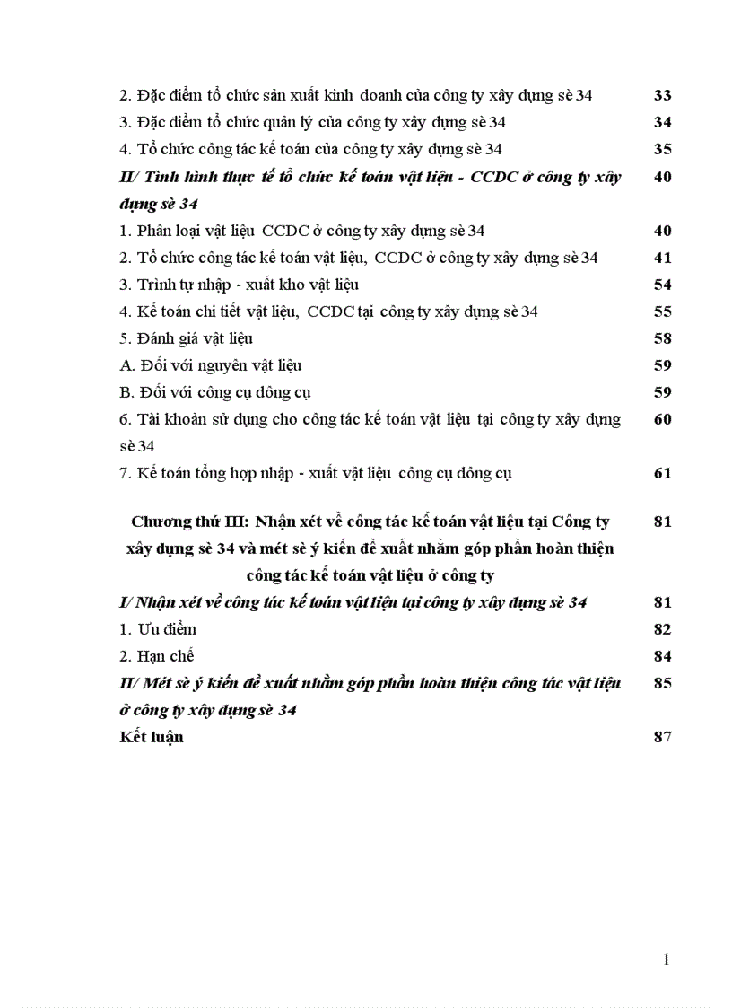 image for page Tổ chức công tác kế toán nguyên vật liệu công cụ dụng cụ ở công ty xây dựng số 19