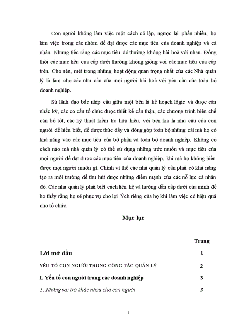 image for page Yếu tố con người trong công tác quản lý