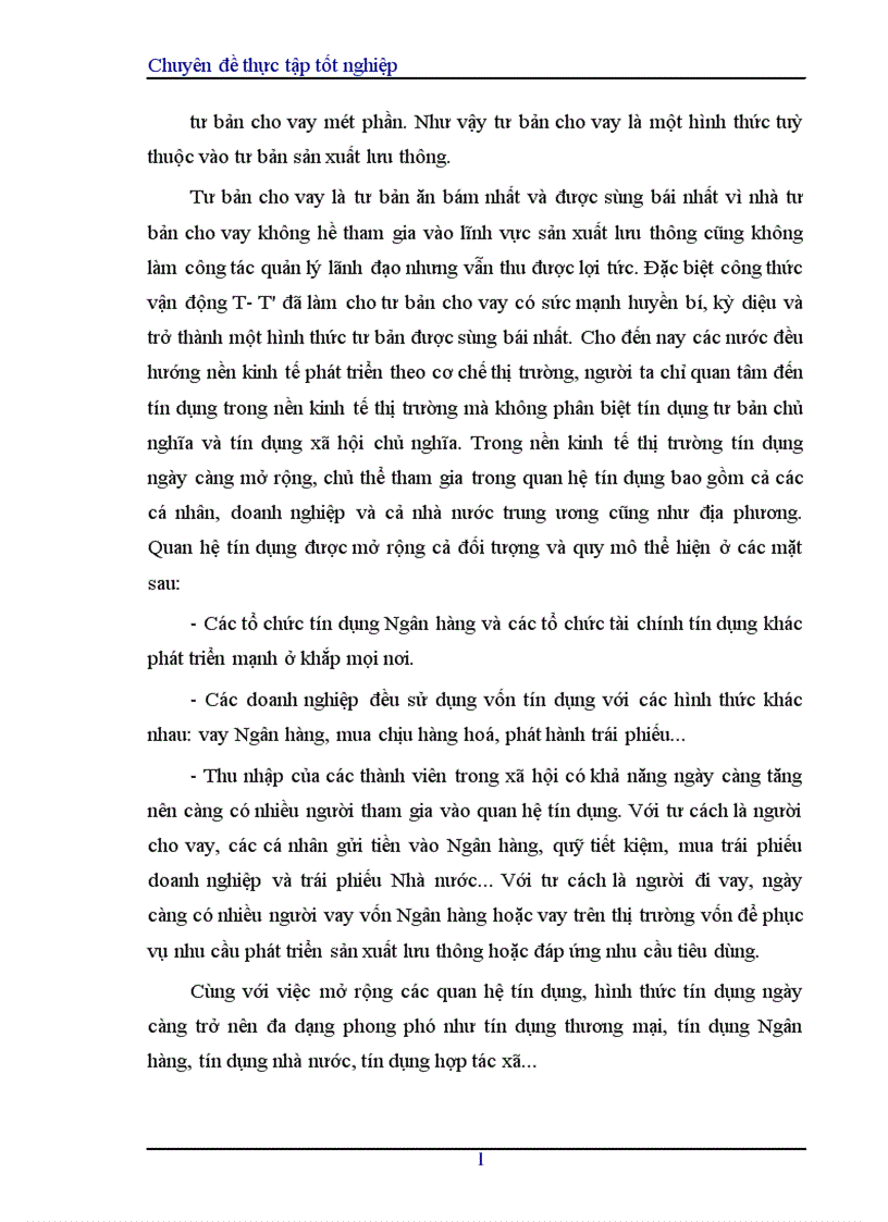 image for page Hoàn thiện nghiệp vụ cho vay của Sở giao dịch I Ngân hàng Công thương Việt Nam 1