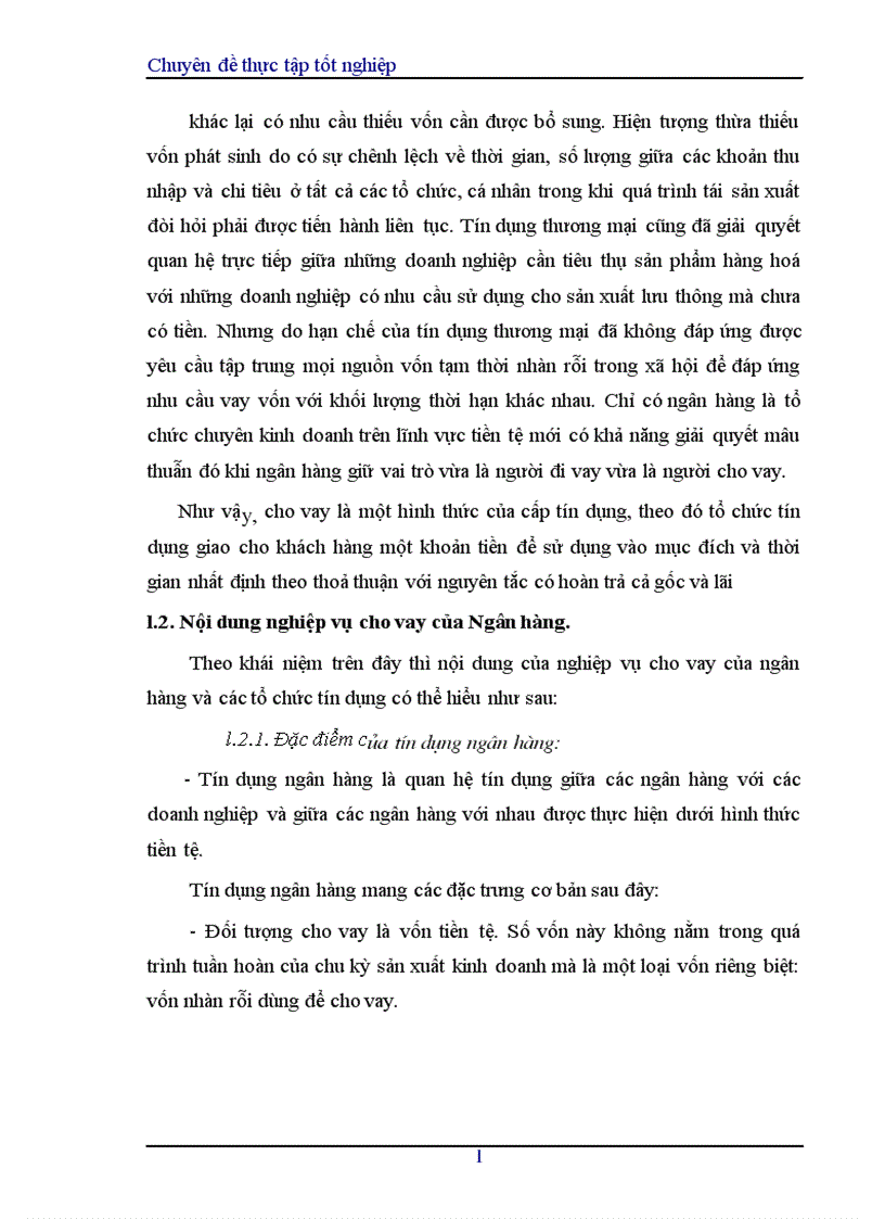 image for page Hoàn thiện nghiệp vụ cho vay của Sở giao dịch I Ngân hàng Công thương Việt Nam 1