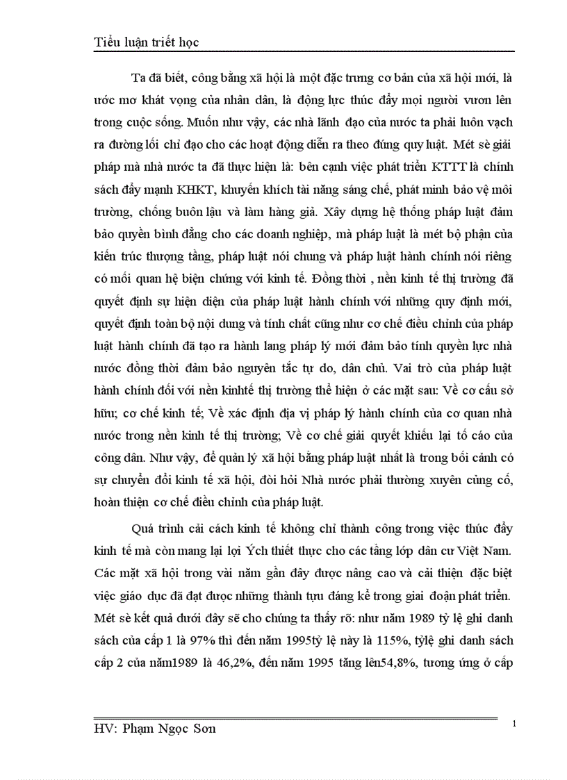 image for page Vận dụng quan điểm trong triết học Mác Lê Nin để phân tích quá trình chuyển đổi sang nền kinh tế thị trường ở Việt Nam