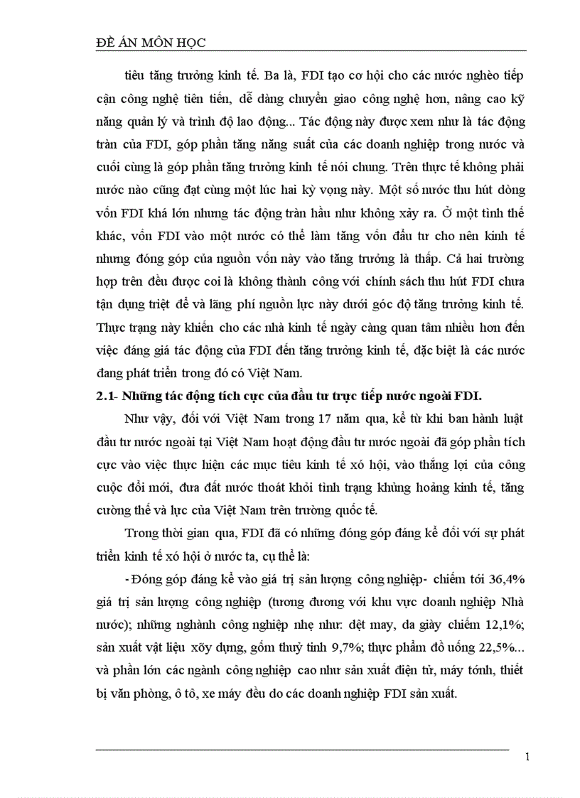 image for page Thực trạng và những giải pháp cơ bản thu hút vốn đầu tư trực tiếp nước ngoài FDI đáp ứng yêu cầu phát triển kinh tế Việt Nam giai đoạn 2001 2010 1