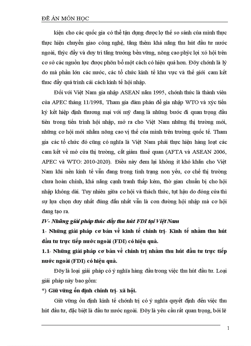 image for page Thực trạng và những giải pháp cơ bản thu hút vốn đầu tư trực tiếp nước ngoài FDI đáp ứng yêu cầu phát triển kinh tế Việt Nam giai đoạn 2001 2010 1
